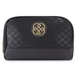 Daisy Fuentes Women's Large Dome Flat Makeup Bag Pouch- Makeup Organizer Travel Bag, Cosmetic Bag, Toiletry Bag -Style Haven Shop GUEST bb1e5d65 75f0 4ce0 b2a2 ed527df91355