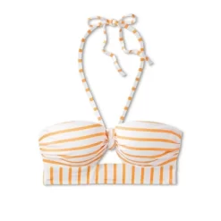 Women's Lightly Lined Tunneled Front Keyhole Bikini Top - Shade & Shore™ Orange -Style Haven Shop GUEST bcaeb77c 1b3d 4265 995f e86b17c316c4