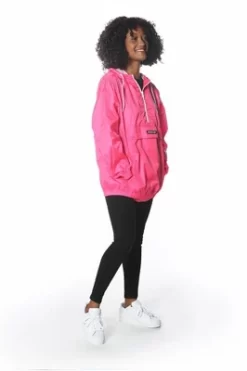 Members Only Women's Pink Looney Tunes Popover Windbreaker Jacket -Style Haven Shop GUEST bda08803 5411 4734 aa04 3e779d7634a4
