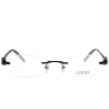 Guess GU 2338 PUR Unisex Rimless Eyeglasses Purple 53mm -Style Haven Shop GUEST be1f04ea d0b0 4354 950a 8dddfcd43b46