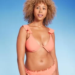 Women's Ruffle Continuous Underwire Bikini Top - Shade & Shore™ -Style Haven Shop GUEST be768843 220a 481a b28e 5c7347296d6c