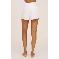 90 Degree By Reflex Womens Woven Crossfire Short With Crossover Waist And Built-in Shorts -Style Haven Shop GUEST bec57777 d70b 4ab1 b625 0ef9e389dcbb