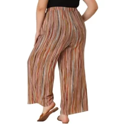 Agnes Orinda Women's Plus Size Boho Palazzo Lounge Wide Leg Pants With Elastic Waist And Stripe 16 Agnes Orinda Women's Plus Size Boho Palazzo Lounge Wide Leg Pants With Elastic Waist And Stripe -Style Haven Shop GUEST bec6bd60 941b 407d b4ee 9655a5213033