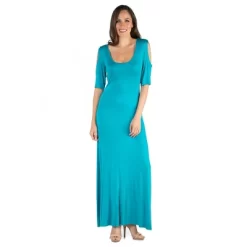 Half Sleeve Maxi Womens Dress -Style Haven Shop GUEST bf777344 5275 4a94 8ee5 718fb91fea46