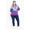 Women's Plus Size Tahlia Hoodie - Purple | AVENUE LEISURE -Style Haven Shop GUEST c1594e34 7126 4115 89dc c657ddfefdbc