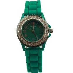 Olivia Pratt Every Day Thin Band Silicone And Rhinestones Colorful Women Watch -Style Haven Shop GUEST c300a799 71c3 449d 8cd6 8e135e1d05db
