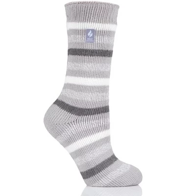 Women's Rosebud Multi Twist Stripe Crew Socks 5 Women's Rosebud Multi Twist Stripe Crew Socks - Image 3