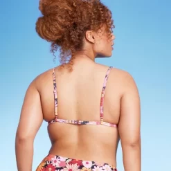 Women's Ribbed Fixed Triangle Bikini Top - Wild Fable™ -Style Haven Shop GUEST c67dcf75 0b5a 4249 af1f b0764896770a