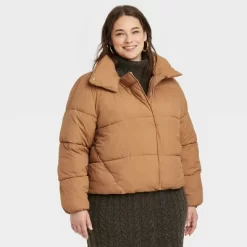Women's Short Relaxed Puffer Jacket - A New Day™ -Style Haven Shop GUEST c69925a6 1f19 492e ad39 e8eec12f569a