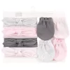 Hudson Baby Infant Girl Cotton Headband And Scratch Mitten Set, Pink Bandana, 0-6 Months -Style Haven Shop GUEST c73a9048 dd7f 49e1 8082 74cbfea7db93