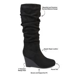 Journee Collection Womens Haze Wedge Knee High Boots -Style Haven Shop GUEST c7ddda00 681d 4665 9c57 07d520c87032