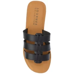 Journee Collection Womens Serrie Tru Comfort Foam Slip On Slide Flat Sandal -Style Haven Shop GUEST c9ed4fc1 875a 4439 aa52 901e39fb4111