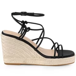Allegra K Women's Platform Lace Up Wedges Heels Espadrille Wedge Sandals 13 Allegra K Women's Platform Lace Up Wedges Heels Espadrille Wedge Sandals -Style Haven Shop GUEST c9ef2f70 f301 4dd7 941e 61bfe6dc4690
