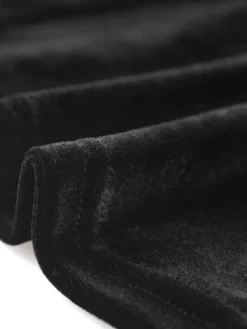 Allegra K Women's Vintage Gothic Blouse Velvet Dressy Bow Tie Neck Office Business Work Shirt Tops -Style Haven Shop GUEST cad087e3 6d5c 4156 a8ba 4293be55b8d3