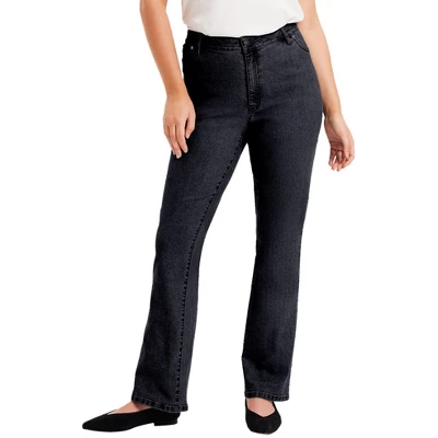 June + Vie By Roaman's Women’s Plus Size June Fit Bootcut Jeans 6 June + Vie By Roaman's Women’s Plus Size June Fit Bootcut Jeans - Image 4