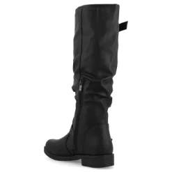 Journee Collection Womens Stormy Stacked Heel Riding Boots -Style Haven Shop GUEST d2dfe0fc d85a 490d 88ab ca094ac27d23