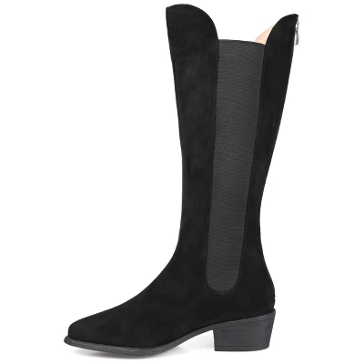 Journee Collection Womens Celesst Tru Comfort Foam Stacked Heel Knee High Boots 3 Journee Collection Womens Celesst Tru Comfort Foam Stacked Heel Knee High Boots