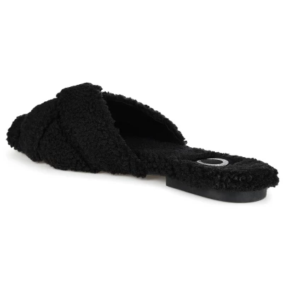 Journee Collection Women's Faux Fur Sereena Slipper 8 Journee Collection Women's Faux Fur Sereena Slipper - Image 6