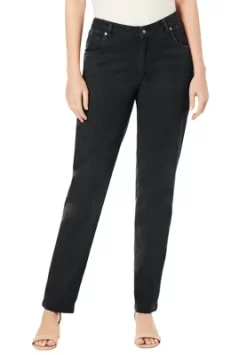 Jessica London Women’s Plus Size Tall Classic Cotton Denim Straight Jeans -Style Haven Shop GUEST d4b63f6f 3a28 4b99 8ada a9013aa4251a
