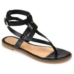 Journee Collection Womens Tangie Tru Comfort Foam Multi Strap Flat Sandals -Style Haven Shop GUEST d523798d 2890 4e61 a4e4 3e565eb8c219