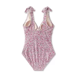 Women's Shoulder Tie Full Coverage One Piece Swimsuit - Kona Sol™ Multi -Style Haven Shop GUEST d5c1cee1 9e29 49df ad5f 6065fbd1bc7e