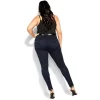 Women's Plus Size Asha Short Skinny Jean - Dark Denim | CITY CHIC -Style Haven Shop GUEST d66540bf 52c5 432d b717 cb968063ffc0