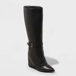 Women's Tall Novie Dress Boots - A New Day™ Black 7 Women's Tall Novie Dress Boots - A New Day™ Black -Style Haven Shop GUEST d6a6d7b9 7392 4fbf badc c40dfa168777