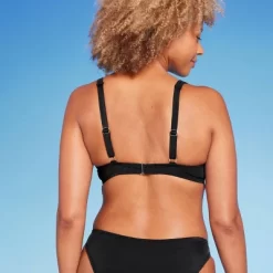 Women's Mesh Detail Underwire Bikini Top - Shade & Shore™ Black -Style Haven Shop GUEST d6ae5444 8712 44a9 8e7c feb2edf95096