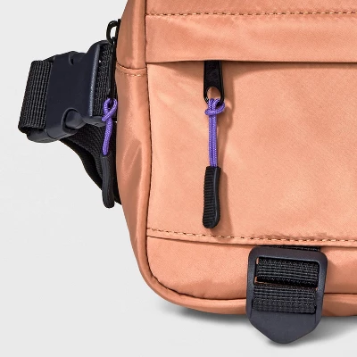 Men's 5.5" Waist Pack Frosted Brass Crossbody Bag - Original Use™ Brown 5 Men's 5.5" Waist Pack Frosted Brass Crossbody Bag - Original Use™ Brown - Image 3