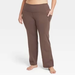 Women's Brushed Sculpt Pocket Straight Leg Pants 31.5" - All In Motion™ 13 Women's Brushed Sculpt Pocket Straight Leg Pants 31.5" - All In Motion™ -Style Haven Shop GUEST d79f42ba cd82 4591 b943 5780d342f30e