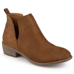 Journee Collection Womens Rimi Pull On Stacked Heel Booties -Style Haven Shop GUEST d7f0a2be 4c2e 4cd5 baff 235ec0cfa778