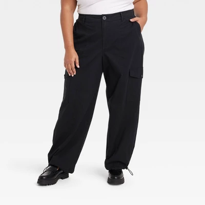 Women's High-Rise Utility Cargo Pants - Ava & Viv™ 5 Women's High-Rise Utility Cargo Pants - Ava & Viv™ - Image 3