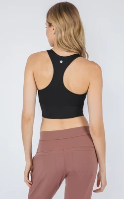 90 Degree By Reflex Womens Lux Racerback Longline Warrior Bra 4 90 Degree By Reflex Womens Lux Racerback Longline Warrior Bra - Image 2