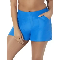 Swimsuits For All Women’s Plus Size Cargo Swim Short -Style Haven Shop GUEST d974e021 f1fd 4ebb 804c ae46bdbd514f