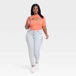 Women's High-Rise Skinny Jeans - Ava & Viv™ 13 Women's High-Rise Skinny Jeans - Ava & Viv™ -Style Haven Shop GUEST d97bb0b6 5f30 4b8a 998e 6095e351dd79