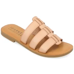 Journee Collection Womens Serrie Tru Comfort Foam Slip On Slide Flat Sandal -Style Haven Shop GUEST da03b0ee cb01 4b76 9696 8e2939ec2d2c