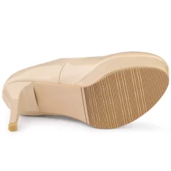 Allegra K Women's Platform Round Toe Ankle Strap Stiletto High Heel Pumps -Style Haven Shop GUEST dab273f5 f799 4653 a067 5ed32a017266