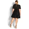 Women's Plus Size Harmony Dress - Black | CITY CHIC