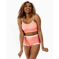 Lime Ricki Women's Sherbet Stripe Bralette -Style Haven Shop GUEST dd43d561 3420 4dfe 93d4 4f09960514c0