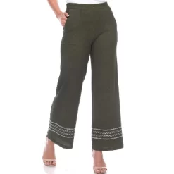 Women's Wide-Leg Pants - White Mark -Style Haven Shop GUEST df4a3d88 64c7 417a 8229 2b3dd5cea50f