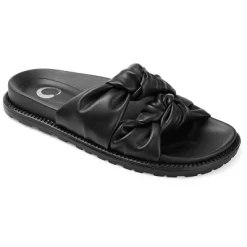 Journee Collection Womens Melanie Slide Flat Sandals -Style Haven Shop GUEST df6c735e badc 41c2 af25 54f236f3f32e