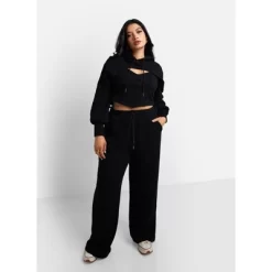 Rebdolls Women's Real MVP Drawstring Wide Leg Sweatpants -Style Haven Shop GUEST e0171eb9 7a12 43f2 9b21 0e210c5c3fae