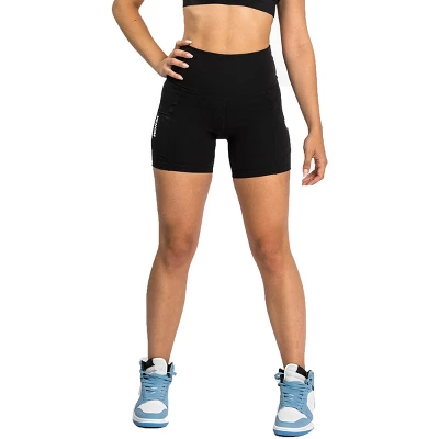 Venum Women's Essential Biker Shorts - Black 8 Venum Women's Essential Biker Shorts - Black - Image 6