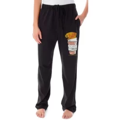 Gilmore Girls Womens' Luke's Diner Coffee Shot Of Cynicism Pajama Pants Black -Style Haven Shop GUEST e18a3b1c f6e0 4ea3 87ae 722a47ab1c47