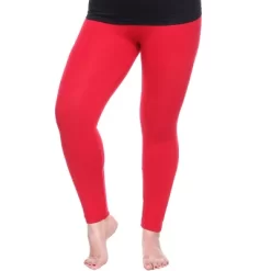 Women's One Size Fits Most Plus Size Super-Stretch Solid Leggings - One Size Fits Most Plus - White Mark -Style Haven Shop GUEST e2ee98ac 3817 46e2 aac7 ad9f94a7fdd8