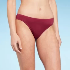 Women's Medium Coverage Hipster Bikini Bottom - Shade & Shore™ Burgundy 11 Women's Medium Coverage Hipster Bikini Bottom - Shade & Shore™ Burgundy -Style Haven Shop GUEST e3a71b98 b574 4d11 899f 1cea108abad6