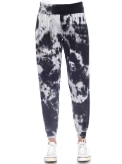 Women's Tie Dye Harem Pants With Pockets - White Mark -Style Haven Shop GUEST e3d06d82 1af3 4b4d 8f73 3fb379360b55