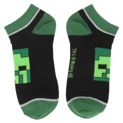 Minecraft Character Heads 5-Pair Ankle Socks -Style Haven Shop GUEST e43e28a3 0200 408b b900 6927e46efd51