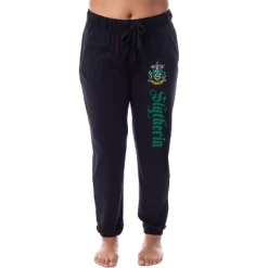 Harry Potter Womens' Slytherin House Crest Sleep Jogger Pajama Pants Black -Style Haven Shop GUEST e53f07f4 df0b 45f6 b6c8 5bfd8468266c