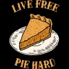 Junior's Design By Humans Live Free Pumpkin Pie Hard By Dumbshirts T-Shirt -Style Haven Shop GUEST e62ce1ad 0f6f 4c1a 9d7e bb4634849fc6
